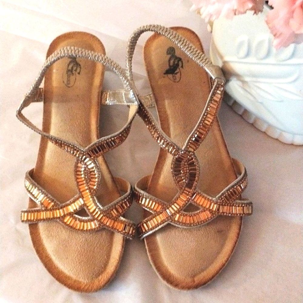 G.C.  Sparkly Sandals